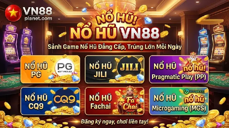 Các Sảnh Nổ Hũ Tại VN88