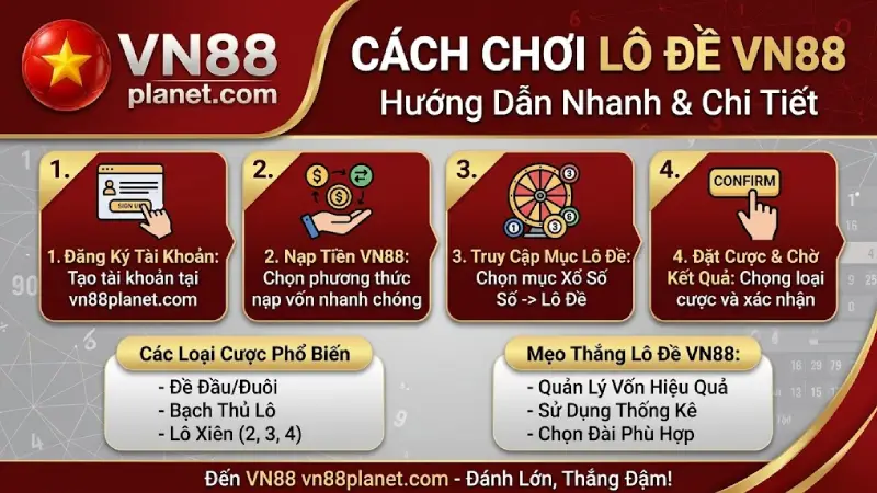 Tại Sao Giới Lô Thủ Đều Chọn Đánh Đề Tại VN88 Planet